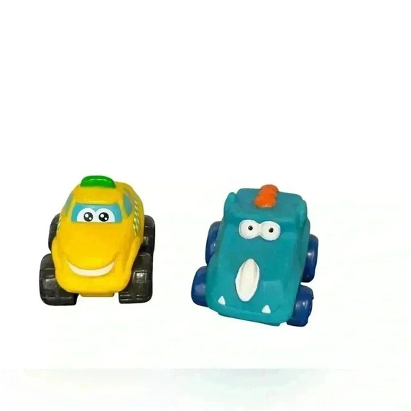 Hasbro Tonka Lil Chuck & Friends Wheelie Toy Lot of 8 - Picture 5 of 6